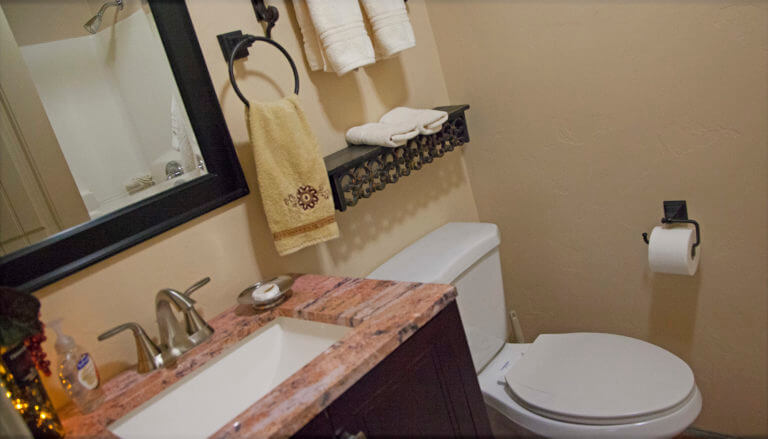 浴室昆士兰葡萄园床和早餐