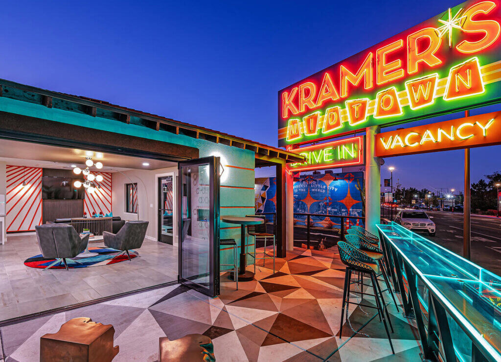 雷诺的住宿地点