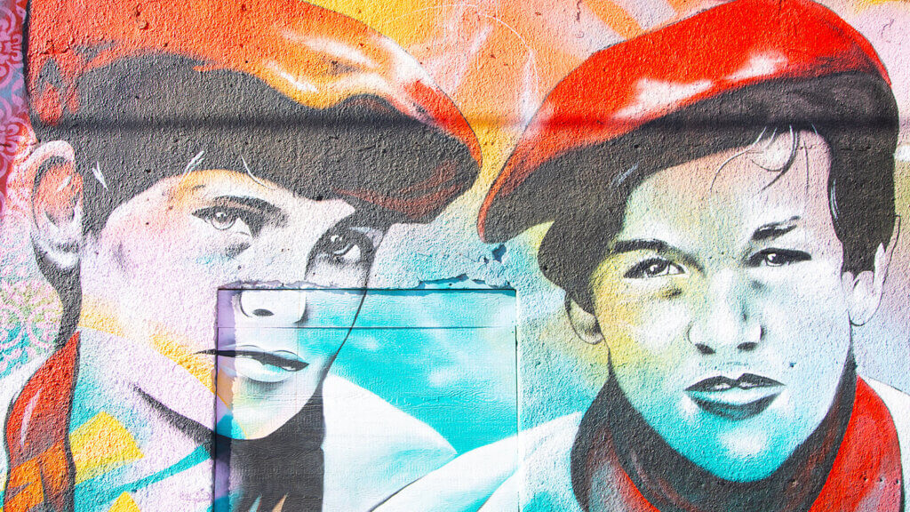 壁画的布莱斯•奇泽姆